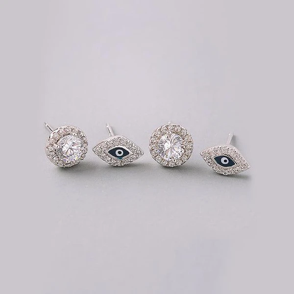 evil eye earrings