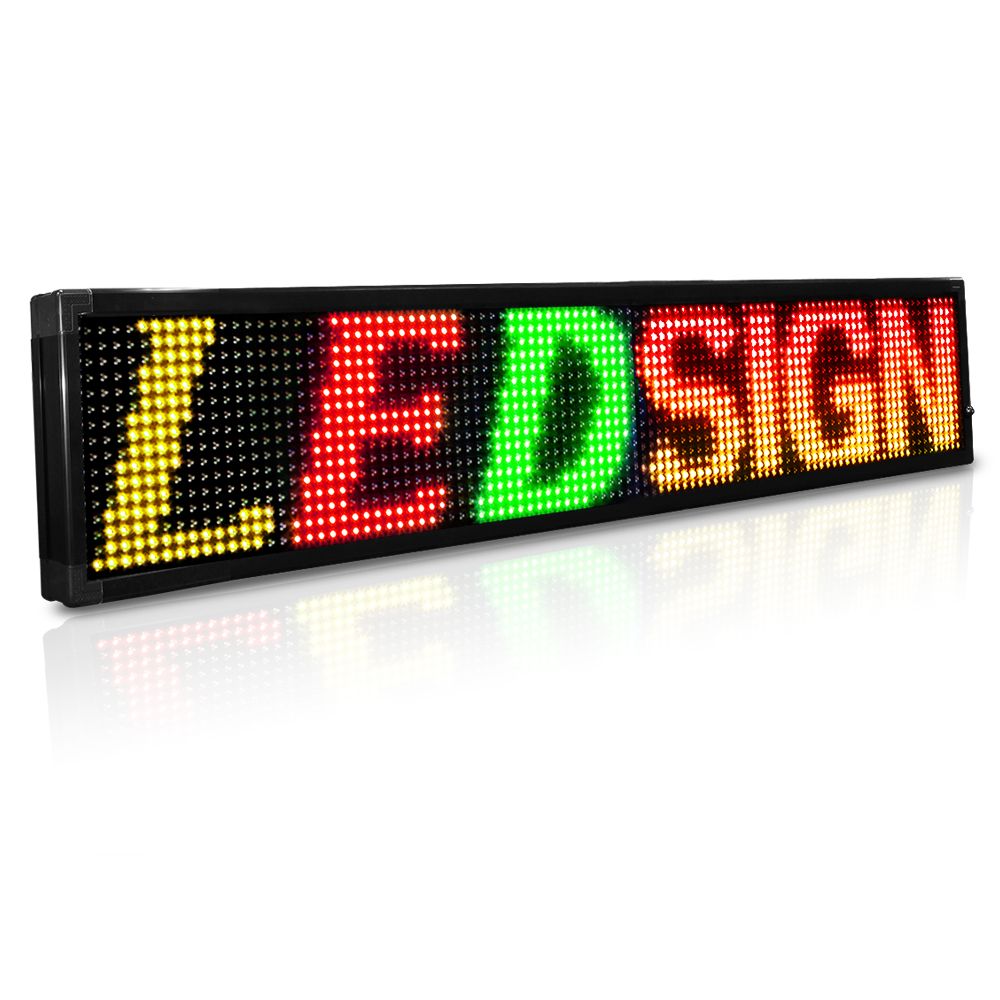 15MM RGY 1 ROW PROGRAMMABLE SCROLLING LED SIGN from Affordable LED