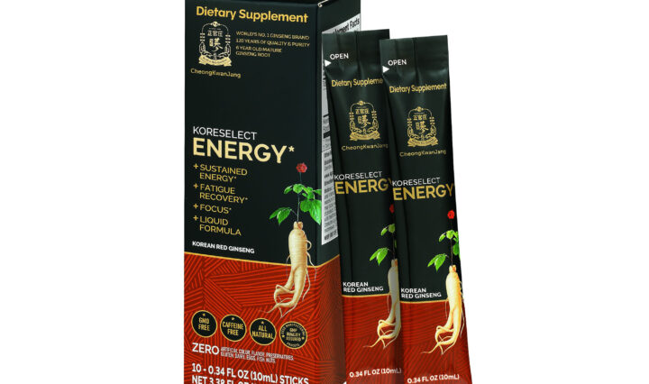 Koreselect Energy box and pouches from KGCUS