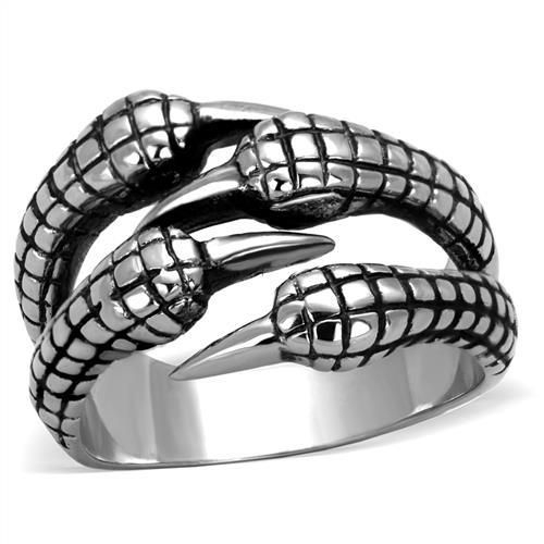 Stainless Steel Claw Grasp Ring from CeriJewelry