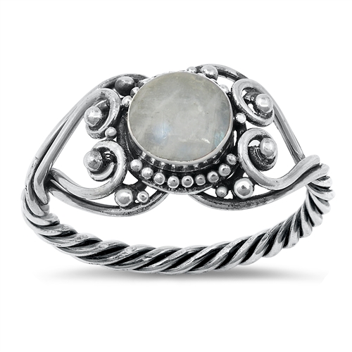 Silver Moonstone Stone Ring from Sidney Imports