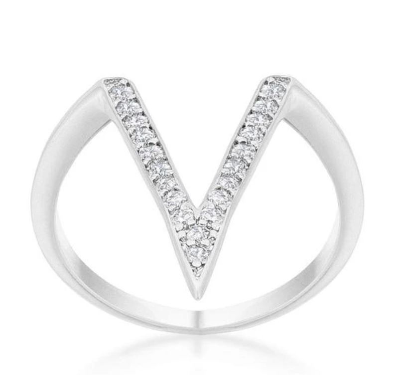 Eternal Sparkles V Ring