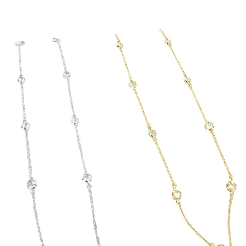 Station Gem Necklace