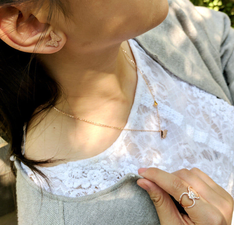 Butterfly Jewelry Set