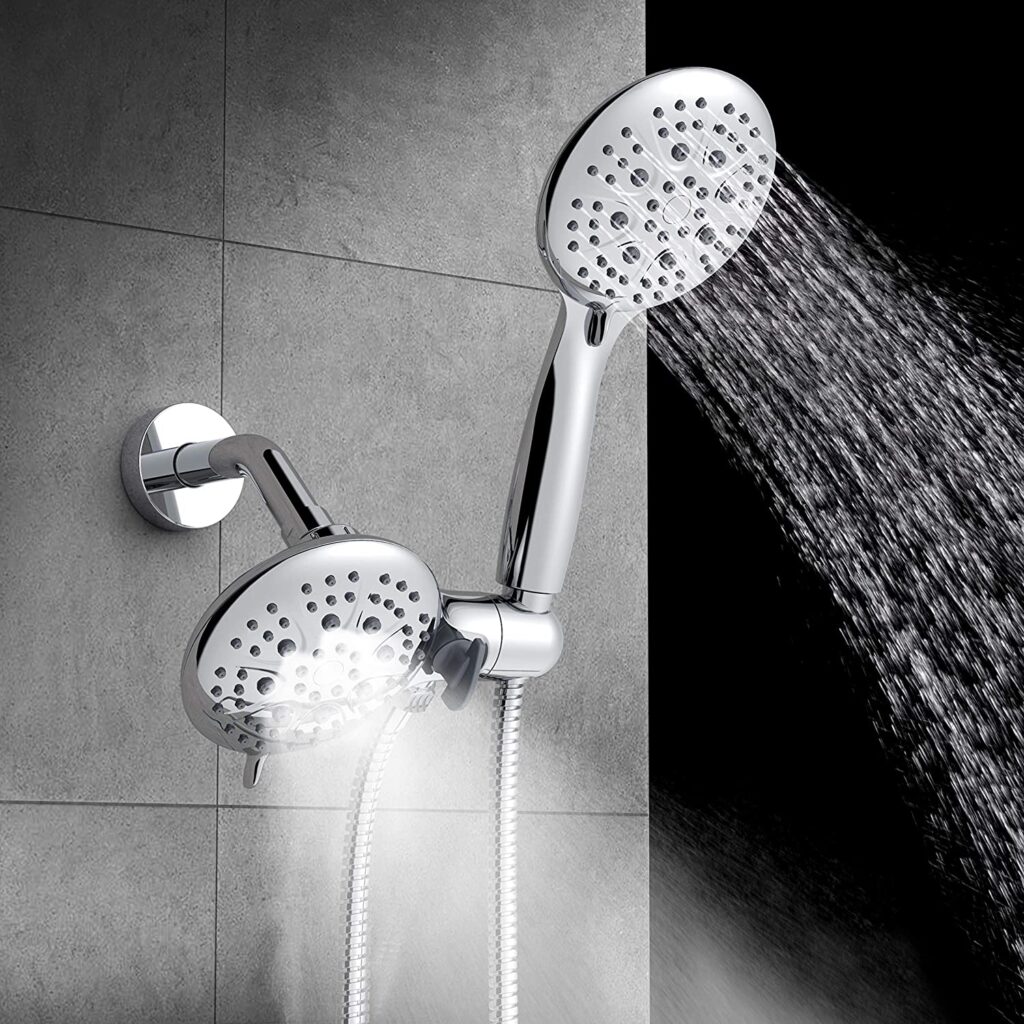 SR Sunrise Handheld Showerhead and Rain Shower Combo Set Review