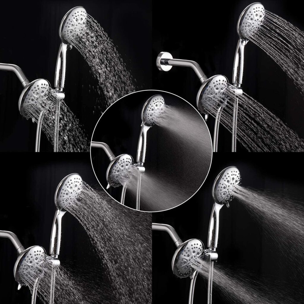 SR Sunrise Handheld Showerhead and Rain Shower Combo Set Review - 2