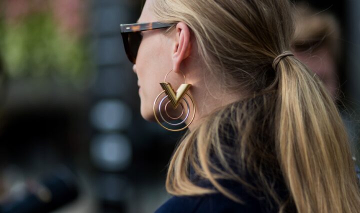 Stunning Geometric Drop Earrings from CeriJewelry