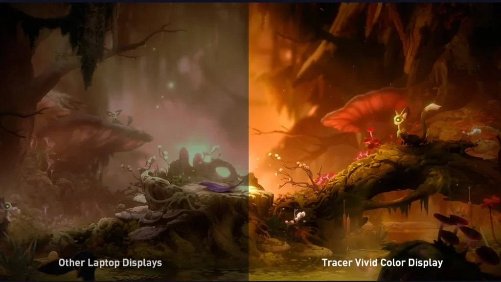 graphics CyberPowerPC Tracer V Edge I17E 550