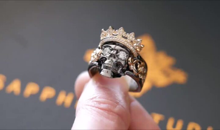 CeriJewelry Elegant Black Noir Ring Collection