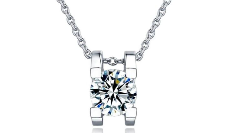 Product Review Eternal Sparkles Normandie Moissanite Solitaire Necklace