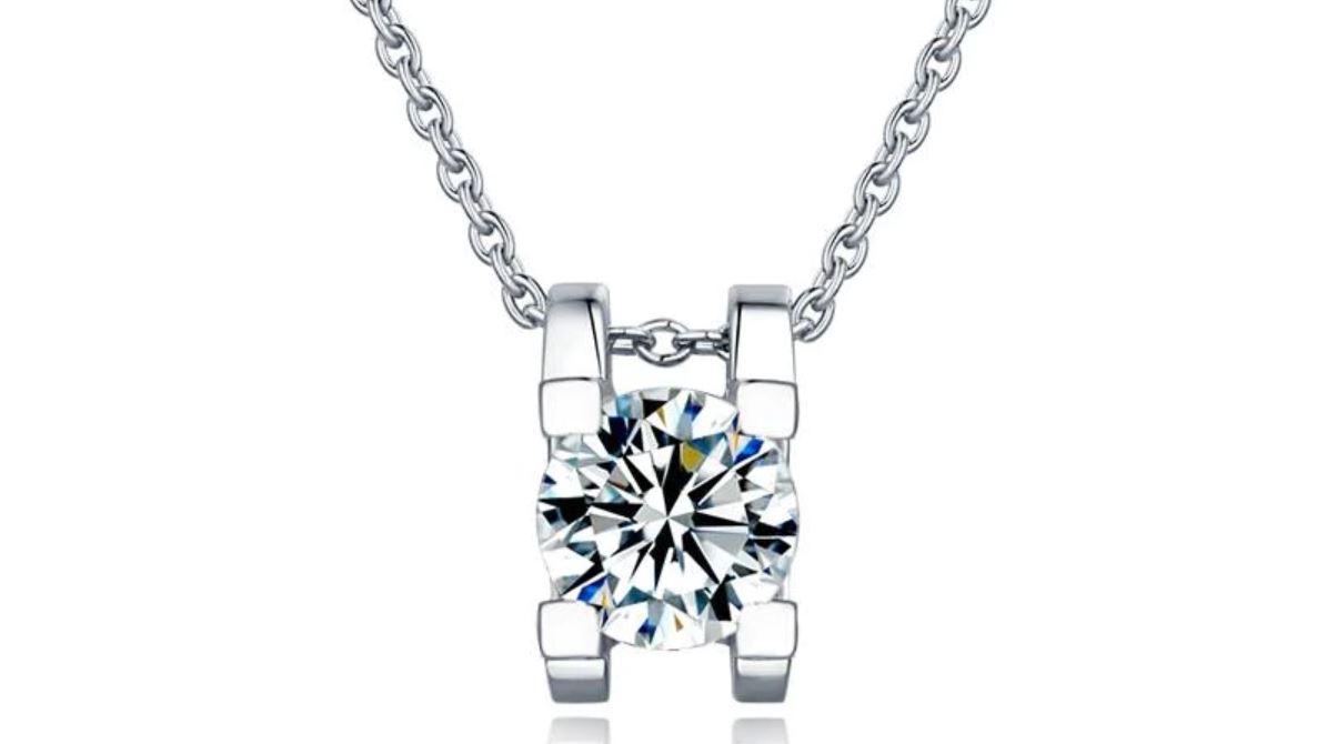 Product Review Eternal Sparkles Normandie Moissanite Solitaire Necklace