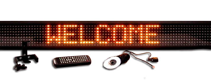 Eye-Catching Display: L-Series Yellow Single Line Programmable LED Sign Review