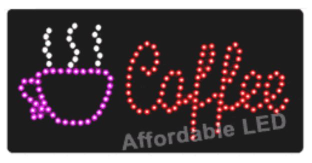 Coffee LED Sign (L8003)