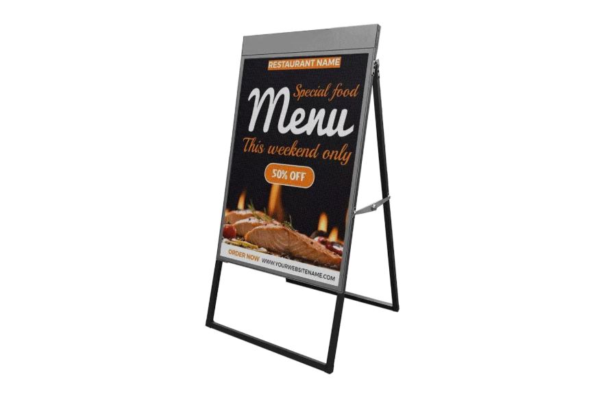 Mobile LED Sign from AffordableLED.com That Boosted My Café Traffic (1)