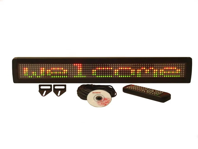 ML-Series Tri-Color Single Line Indoor Programmable LED Sign