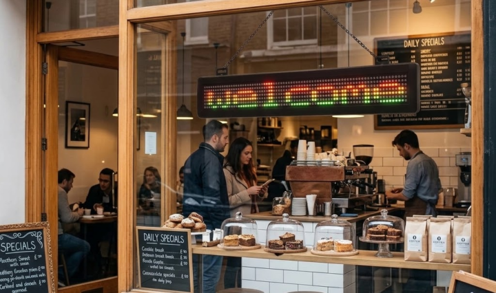 A Small LED Sign That Can Bring In More Customers